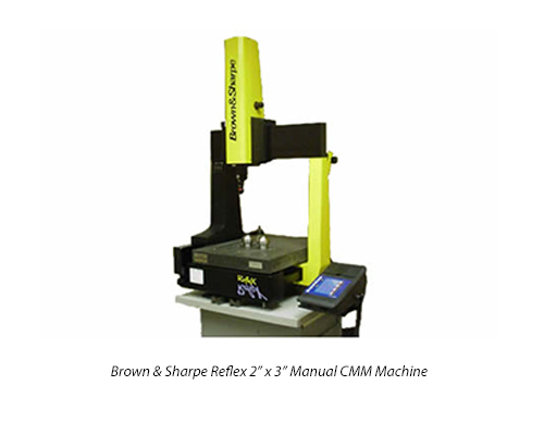 (1) Brown & Sharpe Reflex 2” x 3” Manual CMM Machine